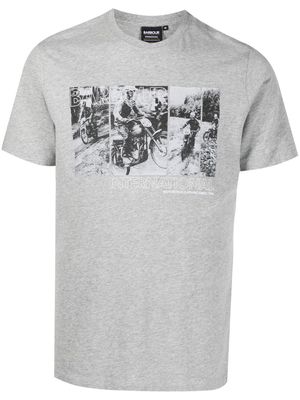 Barbour graphic-print short-sleeve T-shirt - Grey