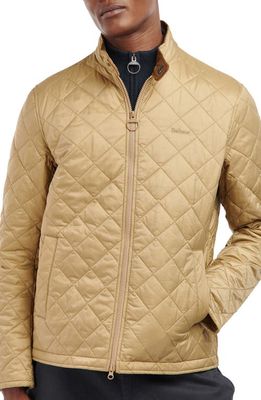 Barbour Hann Quilted Jacket in Sand