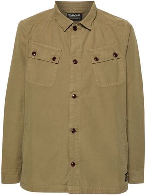 Barbour Harris cotton shirt jacket - Green