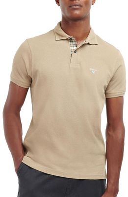 Barbour Harrowgate Solid Piqué Polo in Washed Stone