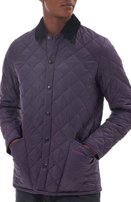 Barbour Heritage Liddesdale Quilted Jacket in Fig