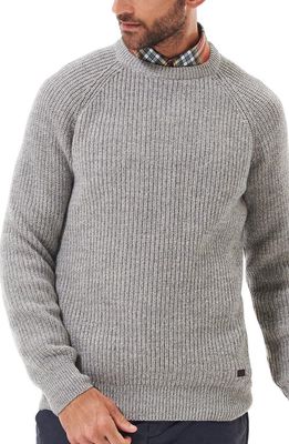 Barbour Horseford Lambswool Sweater in Stone