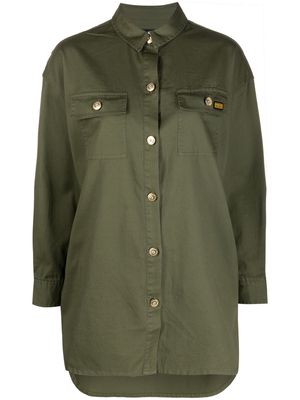 Barbour International flap-pockets cotton shirt - Green
