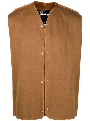 Barbour International Liner v-neck waistcoat - Brown