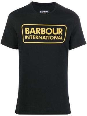 Barbour International logo-print T-shirt - Black