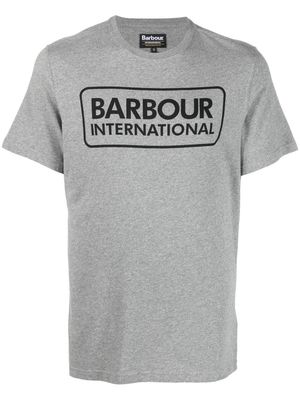 Barbour International logo-print T-shirt - Grey