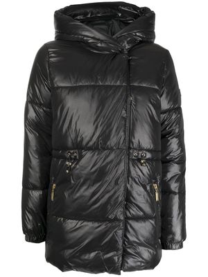 Barbour International padded hooded jacket - Black