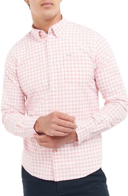 Barbour Kane Tailored Fit Button-Down Shirt in Pink
