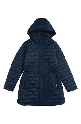 Barbour Kids' Nahla Quilted Jacket in Navy