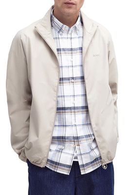 Barbour Korbel Zip-Up Rain Jacket in Mist