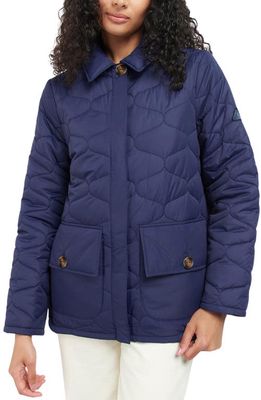 Barbour Leilani Quilted Jacket in Eternal Ink