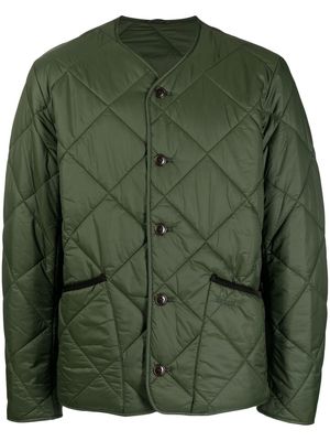 Barbour Liddesdale quilted button-up jacket - Green
