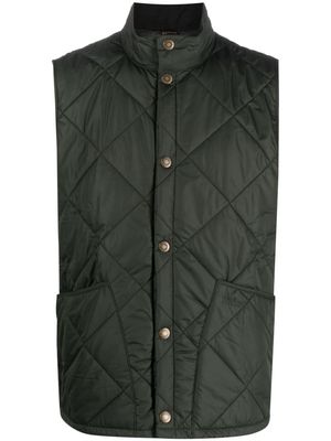Barbour Liddesdale quilted cotton vest - Green