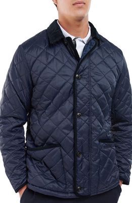 Barbour Liddesdale Quilted Jacket in Navy