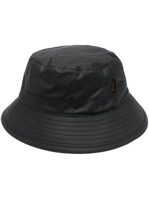 Barbour logo-patch bucket hat - Black