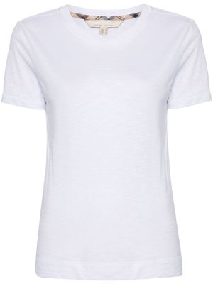 Barbour logo-plaque T-shirt - White