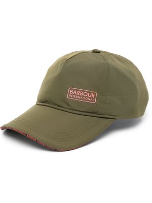 Barbour logo-print baseball cap - Green