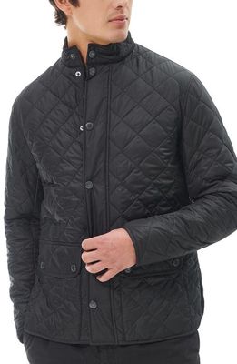 Barbour Lowerdale Quilted Jacket in Black