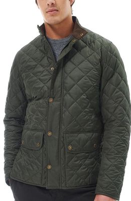 Barbour Lowerdale Quilted Jacket in Sage