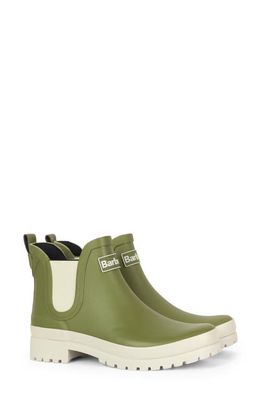 Barbour Mallow Waterproof Chelsea Boot in Olive/Mist