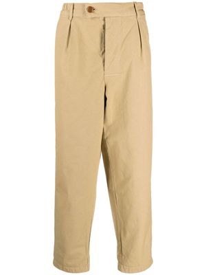 Barbour mid-rise straight-leg trousers - Neutrals