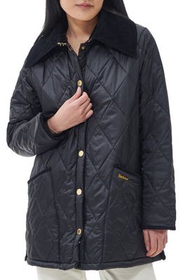 Barbour Modern Liddesdale Quilted Jacket in Black
