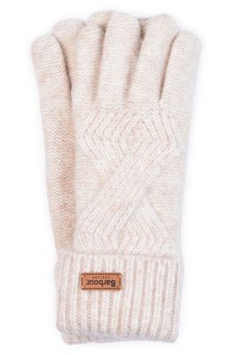 Barbour Montrose Gloves in Oatmeal