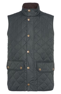Barbour New Lowerdale Quilted Vest in Sage
