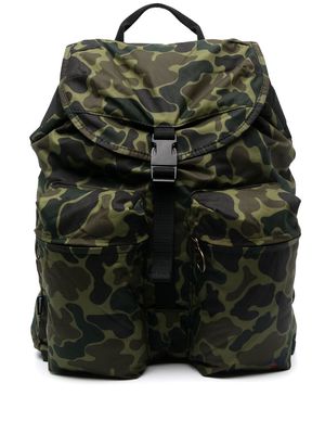 Barbour Noah camouflage backpack - Green
