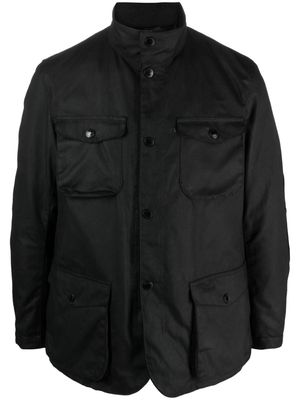 Barbour Ogston waxed cotton jacket - Black