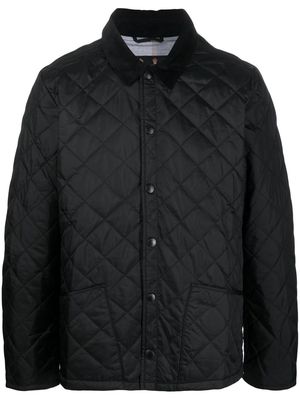 Barbour padded button-up jacket - Black