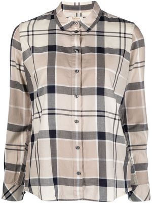 Barbour plaid-patterned long-sleeve shirt - Neutrals