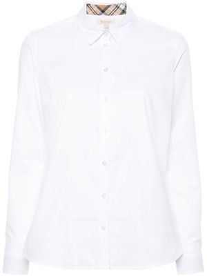 Barbour poplin cotton shirt - White