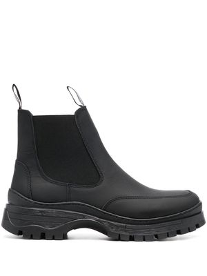 Barbour pull-on leather boots - Black