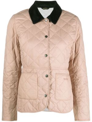 Barbour quilted puffer jacket - Pink
