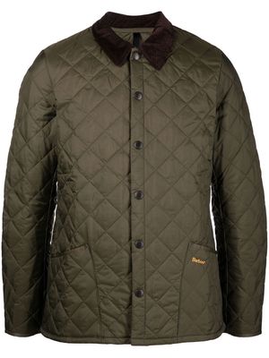 Barbour quilted shirt jacket - Green