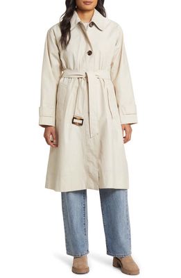 Barbour Somerland Trench Coat in French Oak/Ancient Poplar