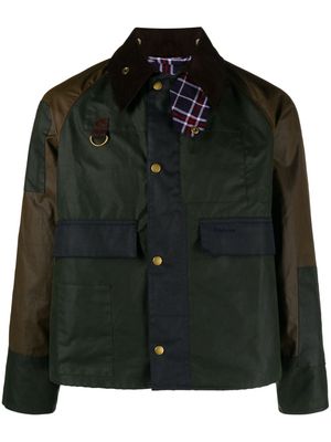 Barbour Spey colour-block jacket - Green