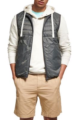 Barbour Summer Quilted Vest in Charcoal