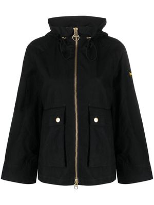 Barbour Vetel hooded showerproof jacket - Black