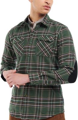 Barbour Winter Plaid Workshirt in Forest