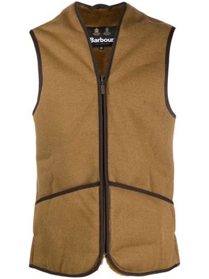 Barbour zipped gilet - Brown