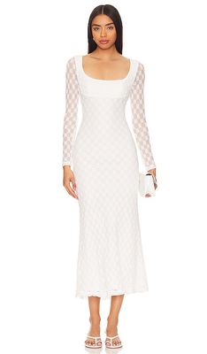 Bardot Adoni Midi Dress in White