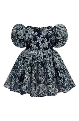 Bardot Junior Kids' Roisin Floral Print Dress in Navy Floral 