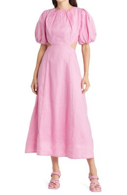 Bardot Malina A-Line Dress in Pink Punch