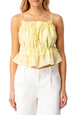 Bardot Margo Barely There Tank in Sunshine