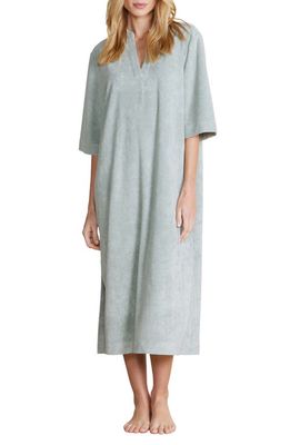 barefoot dreams Cozy Terry® Caftan in Beach Glass 