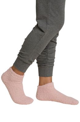 barefoot dreams CozyChic Assorted 2-Pack Ankle Socks in Dusty Rose Multi