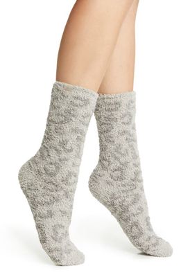 barefoot dreams CozyChic™ Barefoot in the Wild Socks in Linen-Warm Gray