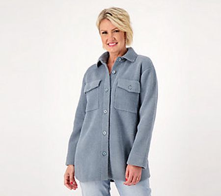 Barefoot Dreams CozyChic Double Knit Shacket